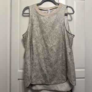 Athleta Chic Sleeveless Gray Top